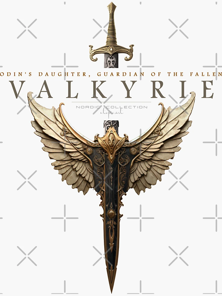 Valkyrie wing Fallen angel warrior woman' Mouse Pad