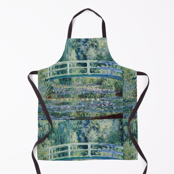 Item preview, Water Lilies and Japanese Bridge designed and sold by fleurdesignart.