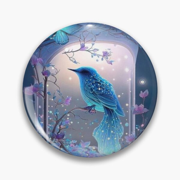 Item preview, Magical forest bird's designed and sold by JayaNayak.