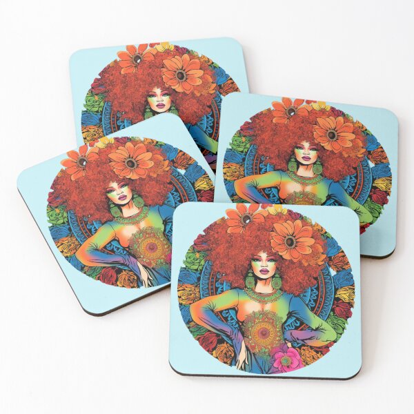 Aperçu de l'œuvre Hippy Queen créée et vendue par WillowBoutique.