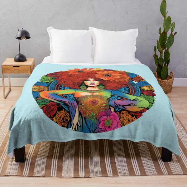 Aperçu de l'œuvre Hippy Queen créée et vendue par WillowBoutique.