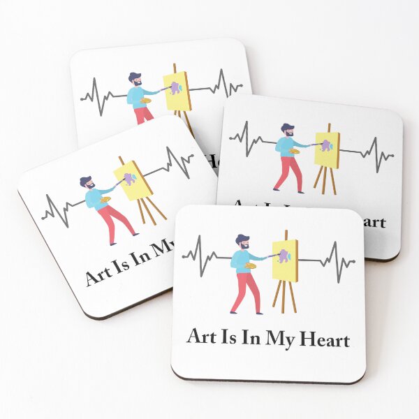 Item preview, Art Is In My Heart designed and sold by OCNau.