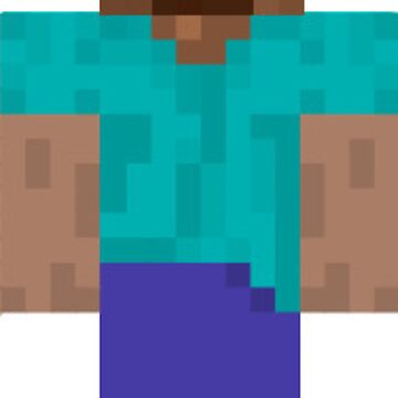 Herobrine - Minecraft skin (64x64, Steve)