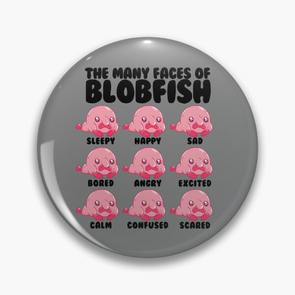Item preview, The Many Faces Of Blobfish Love Blobfish Funny Blobfish Gear designed and sold by DynamicDesign.
