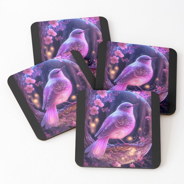 Item preview, Magical forest bird's designed and sold by JayaNayak.