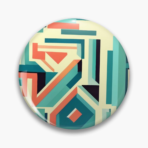 Item preview, Retro Mosaic Pattern designed and sold by Charmy Design.