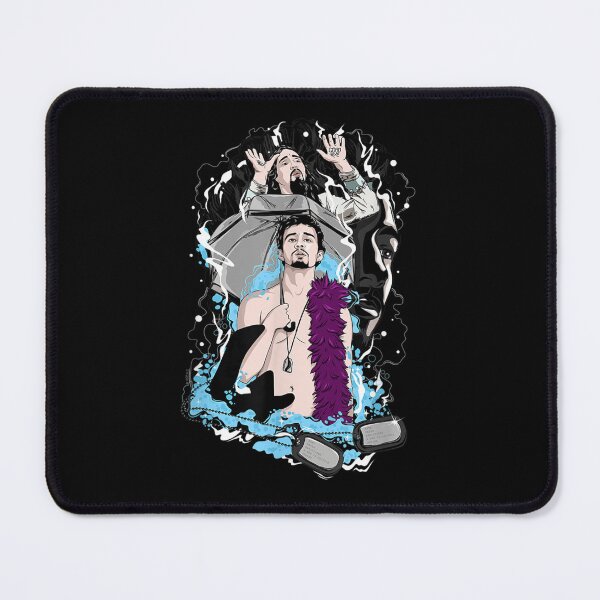 Item preview, The Umbrella Academy Klaus Illustrated designed and sold by AlainBolduc.