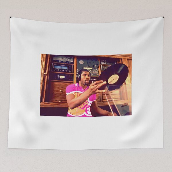 Item preview, Magic Johnson DJ’ing Lakers   	 designed and sold by gmkuorhe50.
