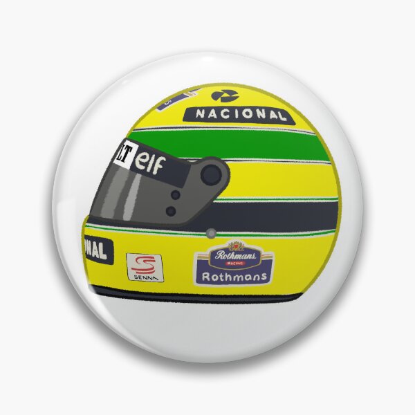Item preview, Ayrton Senna 1994 Helmet Design designed and sold by OriDraws.