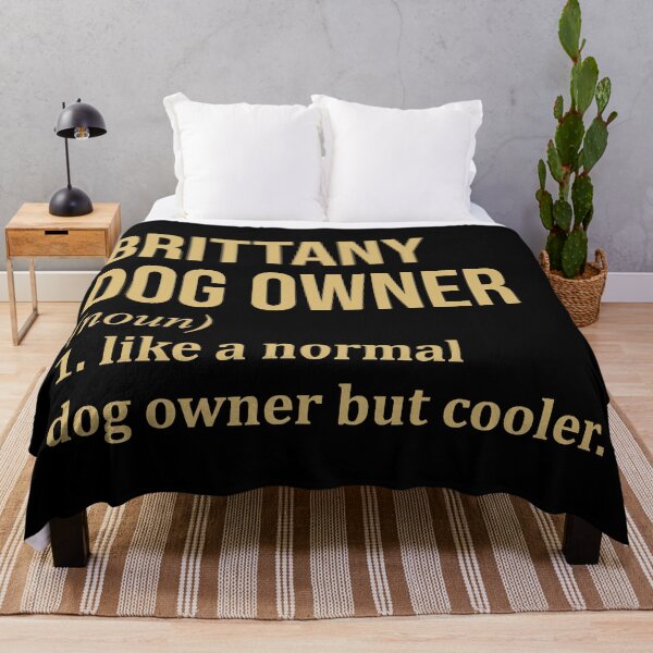 Item preview, Brittany Dog Owner Definition in Gold designed and sold by XCIV.