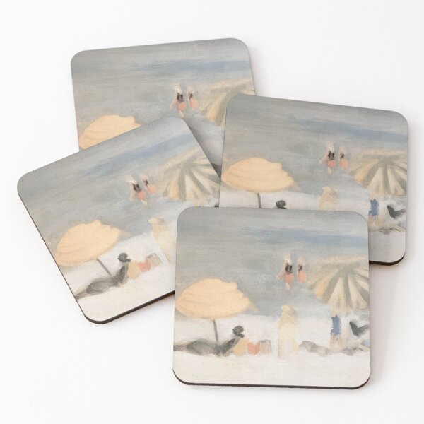 Item preview, Retro Day at the Beach Ocean designed and sold by eishergarnet.
