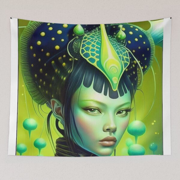 Item preview, Green Queen designed and sold by maryalmen.