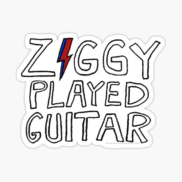 Vista previa del artículo con la obra «David Bowie-Ziggy», diseñado y vendido por ArminaMarquis.