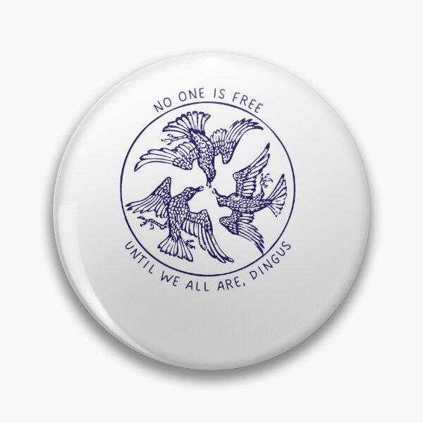 Item preview, No One Is Free Until We All Are, Dingus (dark) designed and sold by ri-npiegel.