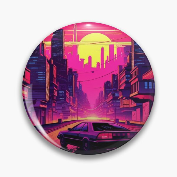Item preview, Adventure in Retrowave Cityscapes designed and sold by julianfemale.