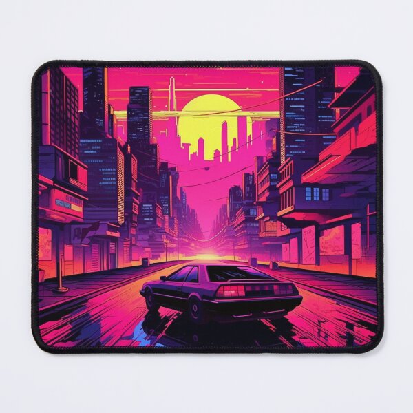 Item preview, Adventure in Retrowave Cityscapes designed and sold by julianfemale.