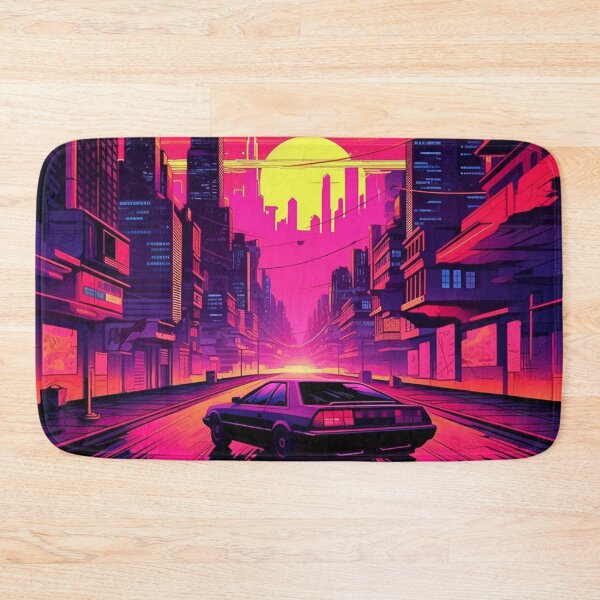 Item preview, Adventure in Retrowave Cityscapes designed and sold by julianfemale.