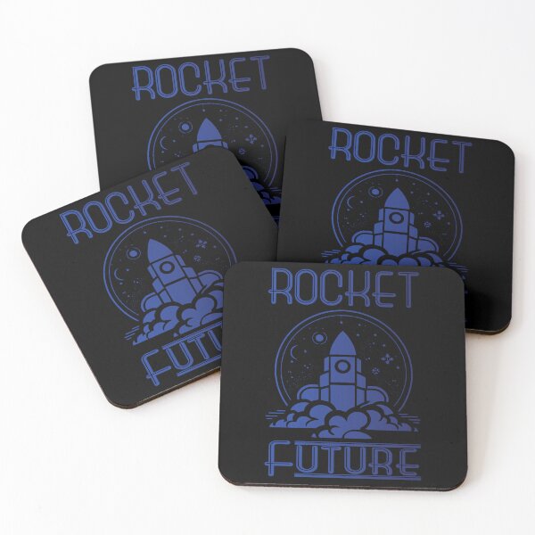 Item preview, Rocket Future - Blue designed and sold by Soulemotion.