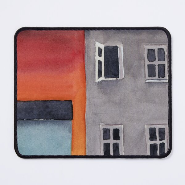 Item preview, Sunset over the City - Watercolor Painting designed and sold by Pattokarts.