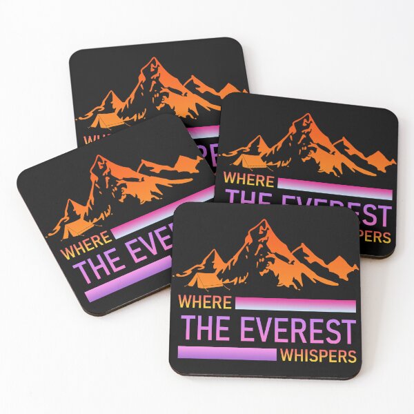 Item preview, WHERE MOUNT. EVEREST WHISPERS designed and sold by Inspiclothing.