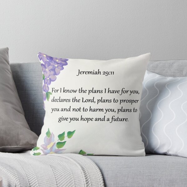 Item preview, Jeremiah 29 11 on Lilac Flowers  designed and sold by Vallee Rose.