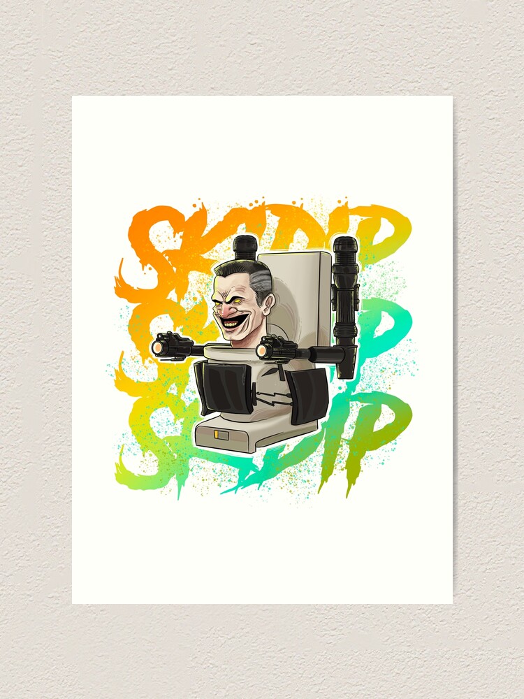 skibidi toilet G man Poster for Sale by DrawForFunYt