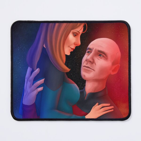 Item preview, Beverly and Jean-Luc Galaxy Painting designed and sold by alrightabigail.