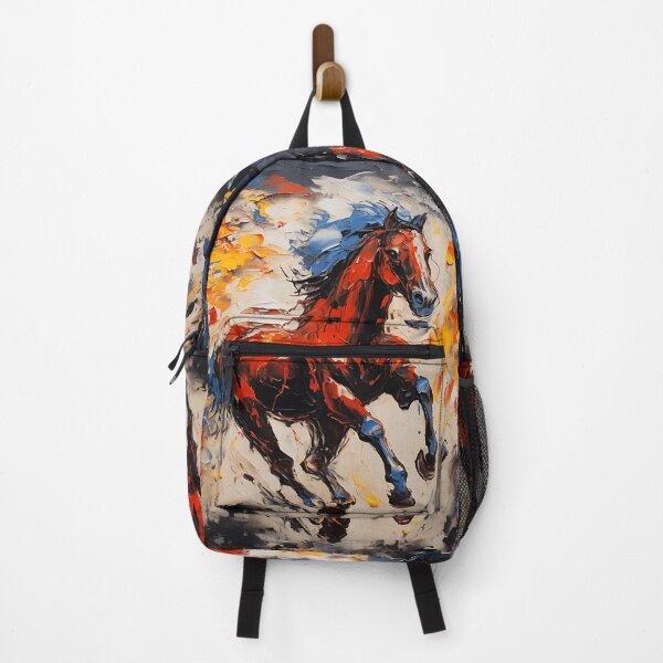 Item preview, Eternal Spirit - A Dynamic Horse Running in Vivid Expressionism designed and sold by vadimcarazan.