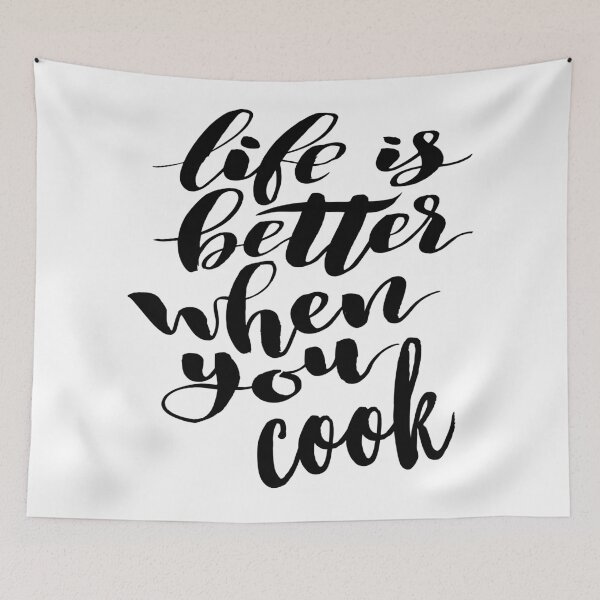 Item preview, Life is Better When You Cook. I Love Cooking. Foodie. designed and sold by ProjectX23.