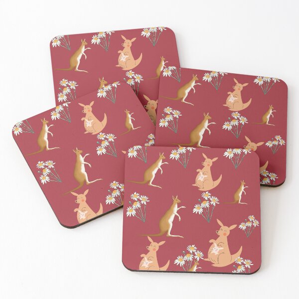 Item preview, Kangaroo school mood designed and sold by Anahit Petrosyan Art Studio & Unique Print Designs for a Gift.