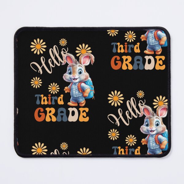 Item preview, Hello Third Grade - Cute Rabbit Pupil, Teach Love Inspire, Back To School, Teacher Tee, Teacher Appreciation Tee, 1st day of school designed and sold by PupilLove.