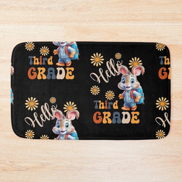 Item preview, Hello Third Grade  - Cute Rabbit Pupil, Teach Love Inspire, Back To School, Teacher Tee, Teacher Appreciation Tee, 1st day of school designed and sold by PupilLove.