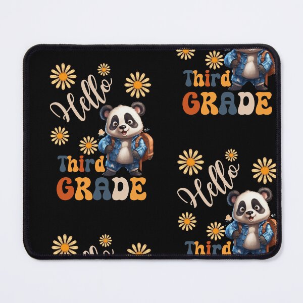 Item preview, Hello Third Grade - Cute Panda Pupil, Teach Love Inspire, Back To School, Teacher Tee, Teacher Appreciation Tee, 1st day of school designed and sold by PupilLove.