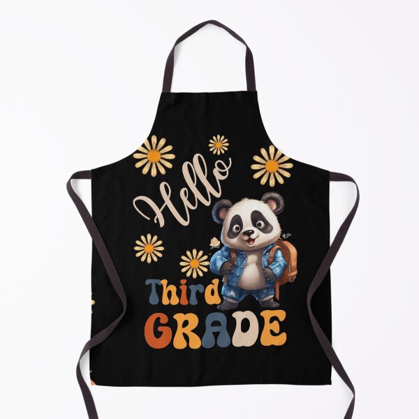Item preview, Hello Third Grade  - Cute Panda Pupil, Teach Love Inspire, Back To School, Teacher Tee, Teacher Appreciation Tee, 1st day of school designed and sold by PupilLove.