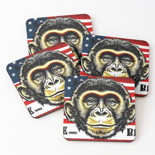 Item preview, American monkey designed and sold by Newrealis.
