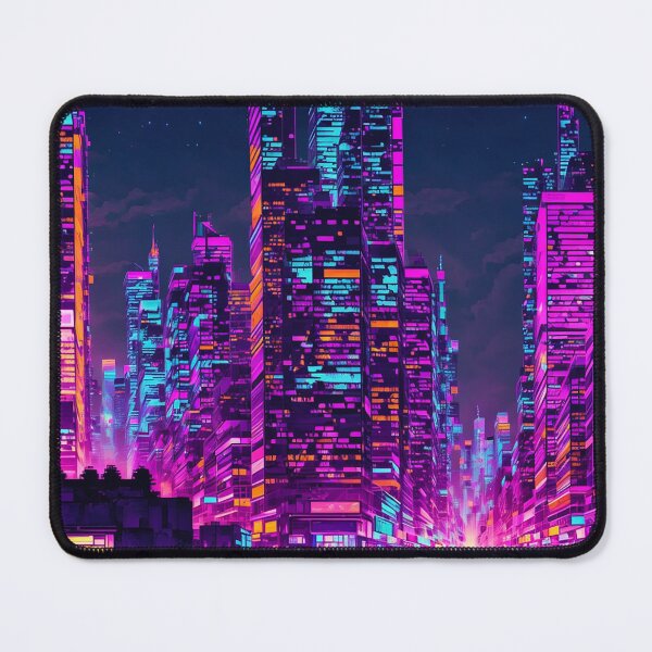 Item preview, Neon Light Modern City! designed and sold by seunghus.