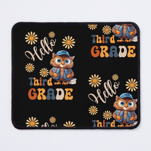 Item preview, Hello Third Grade - Cute Owl Pupil, Teach Love Inspire, Back To School, Teacher Tee, Teacher Appreciation Tee, 1st day of school designed and sold by PupilLove.