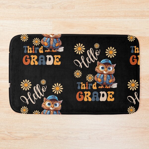Item preview, Hello Third Grade  - Cute Owl Pupil, Teach Love Inspire, Back To School, Teacher Tee, Teacher Appreciation Tee, 1st day of school designed and sold by PupilLove.