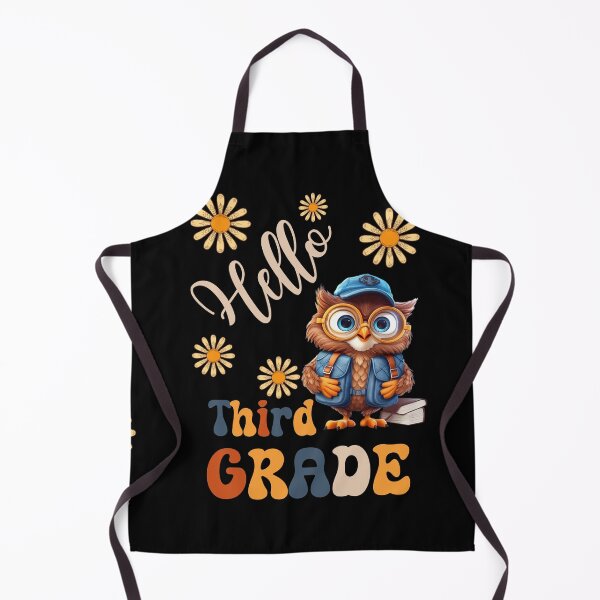 Item preview, Hello Third Grade - Cute Owl Pupil, Teach Love Inspire, Back To School, Teacher Tee, Teacher Appreciation Tee, 1st day of school designed and sold by PupilLove.