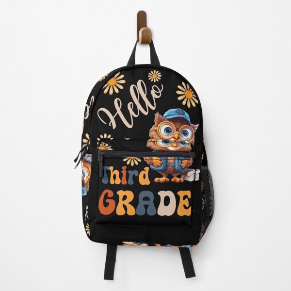 Item preview, Hello Third Grade  - Cute Owl Pupil, Teach Love Inspire, Back To School, Teacher Tee, Teacher Appreciation Tee, 1st day of school designed and sold by PupilLove.