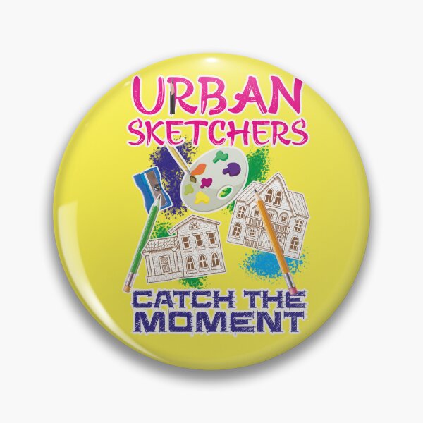Artikelvorschau, Urban sketching, Zitat entworfen und verkauft von Mauswohn.
