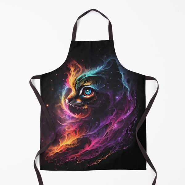 Item preview, Vibrant Abstract Nebulosa Cat Design designed and sold by Blekarn.
