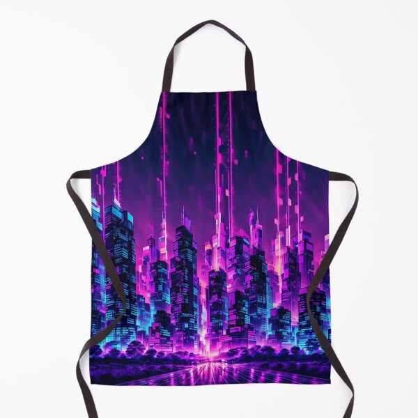 Item preview, Neon Light Modern City! designed and sold by seunghus.