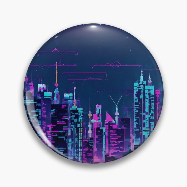Item preview, Neon Light Modern City! designed and sold by seunghus.