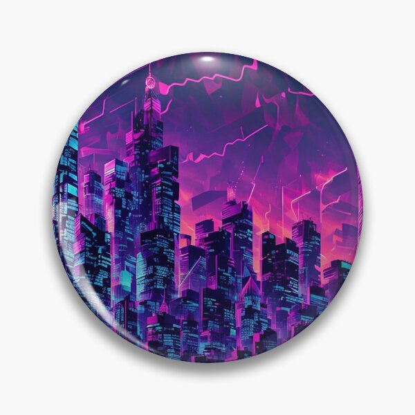 Item preview, Neon Light Modern City! designed and sold by seunghus.