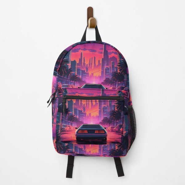 Item preview, the Futuristic Landscapes of Synthwave designed and sold by julianfemale.