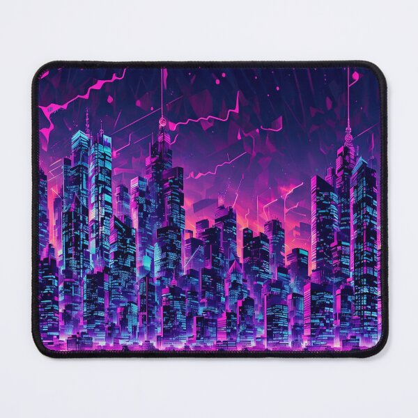 Item preview, Neon Light Modern City! designed and sold by seunghus.