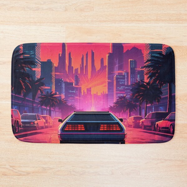 Item preview, the Futuristic Landscapes of Synthwave designed and sold by julianfemale.