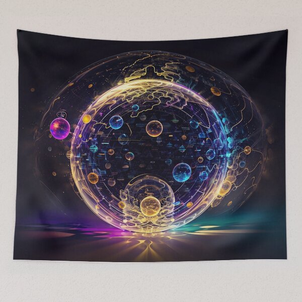 Item preview, Neon Light Floating Sphere! designed and sold by seunghus.