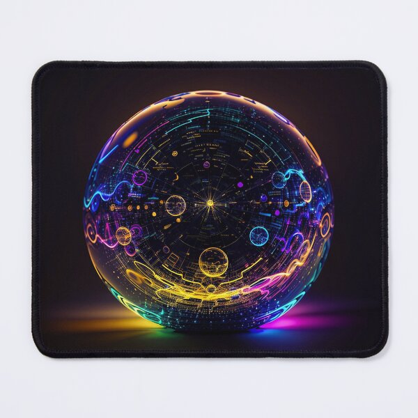 Item preview, Neon Light Floating Sphere! designed and sold by seunghus.